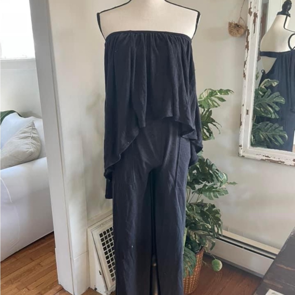 Free People strapless jumpsuit